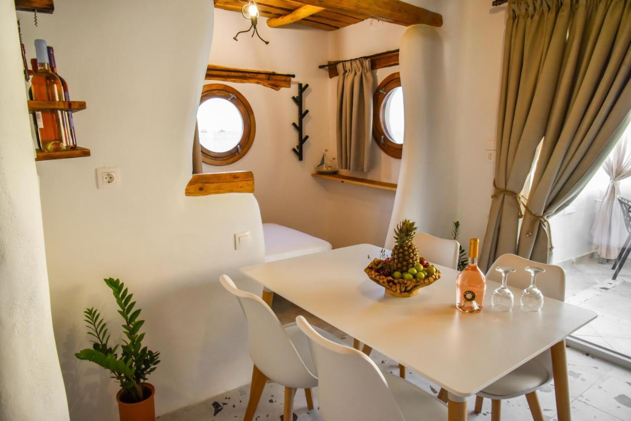 Hada Seaside Apartment Firopotamos Bagian luar foto